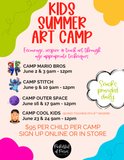 Kids Summer Art Camp 2026