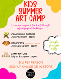 Kids Summer Art Camp 2026