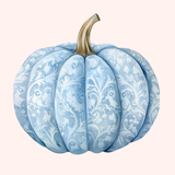 Chinoiserie Pumpkin Printed Attachment