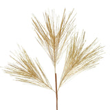GOLD Metallic Long Needle Pine SpraY: 25"