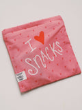 I Heart Snacks Snack Bag