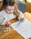 Paint by Numbers Kit & Canvas for Kids: Flower Patch