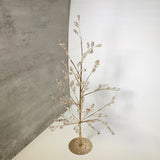 Elegant Acrylic Amethyst Gem Christmas Tree: 18"