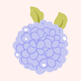 Purple Hydrangea Printed Attachment