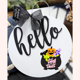Trick or Treat Cauldron Printed Attachment