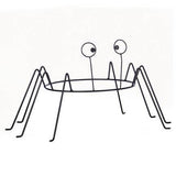 Round Metal Spider Pumpkin Stand
