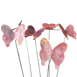 Copper Garden Stake: Butterfly