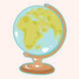 Globe Printed Attachment