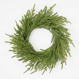 20" Soft Touch Evergreen Spruce Pine Wreath