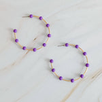 Hops Hoop Earrings