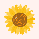 Sunflower Printed Attachment