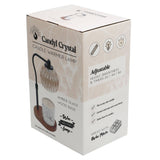 Candle Warmer Lamp: Crystal Black