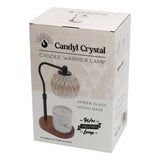 Candle Warmer Lamp: Crystal Black