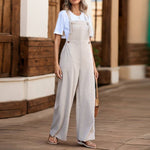 Chloe Linen Overalls