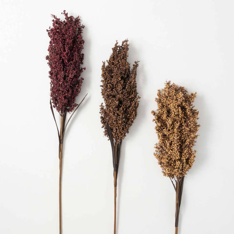 BROOM CORN RUSTIC SPRAY SET