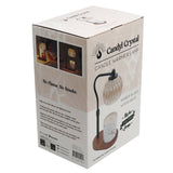 Candle Warmer Lamp: Crystal Black