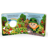 Happy Leprechaun Board Finger Puppet Book