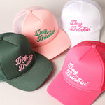 Day Drinkin Embroidered Mesh Back Trucker Hat