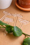 Funny Acrylic Plant Markers