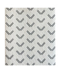 Swedish Dishcloth: Black and White Arrows