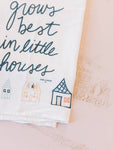 Love Grows Best Flour Sack Towel