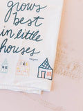 Love Grows Best Flour Sack Towel