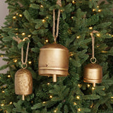 Vintage Gold Silo Bell Ornament