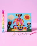 Sparkle Art Kit for Kids: Pyramid