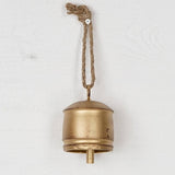 Vintage Gold Silo Bell Ornament