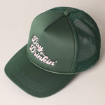 Day Drinkin Embroidered Mesh Back Trucker Hat