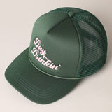 Day Drinkin Embroidered Mesh Back Trucker Hat