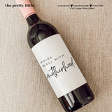 Wine Label: Motherhood