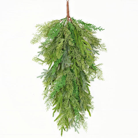 32" Mix Real Touch Cedar and Norfolk Teardrop