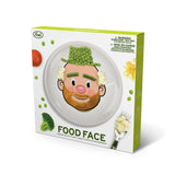 Food Face Dinner Plate