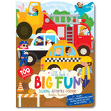 Crazy Car Town Stocking Stuffer Activity Gift Pack for Kids