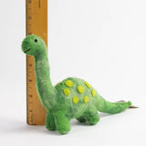 Felt Wool Green Dinosaur