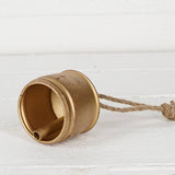 Vintage Gold Silo Bell Ornament