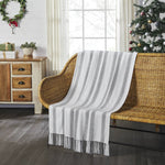 Grace Grain Sack Striped Throw Blanket