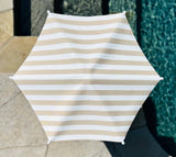 Plant Cabana: Beige Stripe