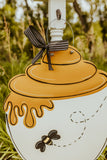 Honeybee Jar Door Hanger