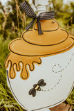 Honeybee Jar Door Hanger