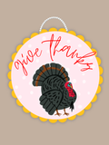 Fundraiser: Give Thanks Turkey Door Hanger