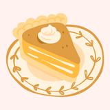 Pumpkin Pie Printed Attachment