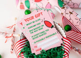 Funny Christmas Gift Tag: Set of 5