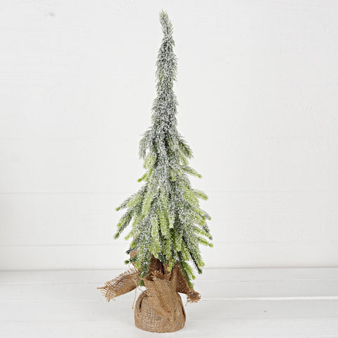24" Snowy Pine Tree