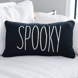 Spooky Beaded Reversible Lumbar Pillow