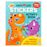 Dinos Love Stickers Activity Book