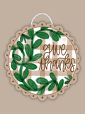Fundraiser: Give Thanks Vine Door Hanger