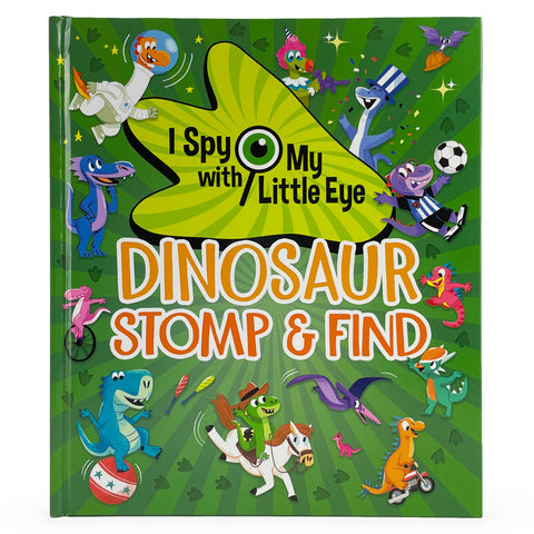 Dinosaur Stomp & Find I Spy Book