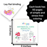 Mini Coloring Book: Mythical and Magical